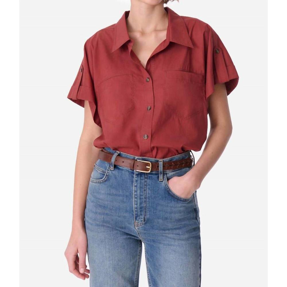 NEW VANESSABRUNO eloen shirt in ginger